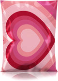 Metronic Poly Mailers 10x13 Inch 50pc Shipping Bags for Clothes,Strong Adhensive Shipping Envelopes for Small Business,Waterproof Mailers Poly Bags for Shipping,Packaging Mailing Bags Pink Heart
