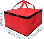 PRETYZOOM Insulated Bag for Food Packing, Large Capacity Pizza Packing Bags for Hot And Cold Food, Reusable Warming Carrier for Holiday, Picnic, Family Gathering