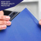 Heavy Duty Sheet Protectors for 3 Ring Binder, 50 Count Clear Page Protectors, Top Loading Plastic Sleeves 8.5 x 11 inch (Heavy Duty, 50)