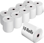 3 1/8 x 230 Thermal Receipt Paper Rolls, 10 Pack Thermal Paper Rolls Premium Quality Compatible with Cash Registers POS Systems and Credit Card Machine