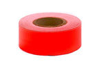 ChromaLabel 1 Inch Clean Remove Color Code Tape, 500 Inch Roll, Fluorescent Red-Orange
