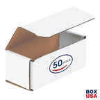 Box USA BMRX3L 6"L x 2 1/2"W x 2 3/8"H, White (Pack of 50)
