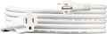Amazon Basics Extension Cord, 10 Ft, 3 Prong Outlet Extender, Indoor Extension Cord, 13 Amps, 125V, White