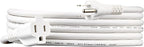 Amazon Basics Extension Cord, 10 Ft, 3 Prong Outlet Extender, Indoor Extension Cord, 13 Amps, 125V, White