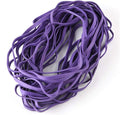 Coopay 12 Inches Extra Large Rubber Bands, 30 Pieces Heavy Duty Trash Can Band Bulk, Strong Elastic for Office Supply School Home, Garbage Cans, File Folders (Purple)