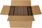 HORLIMER 4.6x2.2x2.2 inches Shipping Boxes Set of 100, Brown Corrugated Cardboard Box Literature Mailer