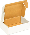 Corrugated Mailer, Pack of 50, Small Shipping Box, White box (6x4x2)