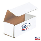 Box USA BMRX3X 6 1/2"L x 2 3/4"W x 2 1/2"H, White (Pack of 50)