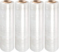 PackageZoom 40 Rolls 15" x 1500 Ft Stretch Wrap Heavy Duty, 55 Gauge High Performance Stretch Film Replaces 80 Gauge Low Films, Clear Hand Stretch Wrap