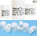 2 Gram 500 Pack Silica Gel Canister, Desiccant Canister, Silica Gel Capsules, Desiccant Capsules, Moisture Absorbers for Food Storage, Food Safe Dehumidifiers Wisecan