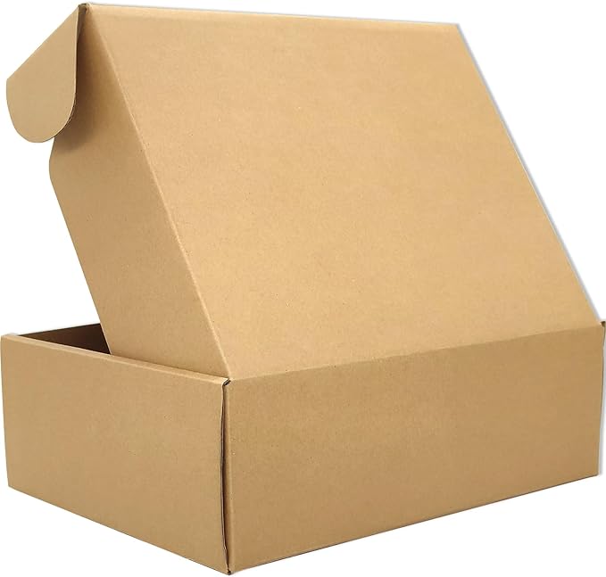 Brown Shipping Boxes for Small Business Pack of 20-12x9x4 inches Cardboard Corrugated Mailer Boxes for Shipping Packaging Craft Gifts Giving Products