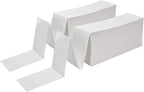 Gemo 4x6 inch Thermal Labels, Pack of 6000, 2 Stacks Fanfold, White Perforated, Permanent-Adhesive, Compatible with Zebra, Elton, UPS