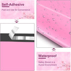 120PC Poly Mailers 6x9 Inch Pink Shipping Envelopes Bags Shipping Bags with Self Adhesive Waterproof and Tear-Proof Postal Poly Mailers