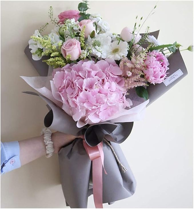 FWSA WRAPS Flower Wrapping Paper Roll Korean Floral Bouquet Packing Supplies Waterproof Fresh Flowers Gift Packaging Marterials (COLOR 5)