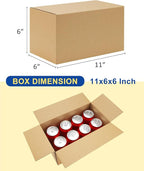 Shipping-Boxes-11x6x6 Inches: 40 Pack Shipping-Boxes-Mailers, Brown Corrugated-Cardboard-Boxes for Packing Small Business Mailing