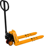 Mini Pallet Jack Truck, Foldable Hand Pallet Jacks with Foldable Forks and Handle, 2200 lbs Capacity Narrow Forks 31.5" L x15 W, Small Size Manual Pallet Jacks