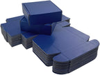 50 Pcs 6.3 x 6 x 1.6 inches Shipping Boxes for Small Business Cardboard Corrugated Mailer Boxes for Shipping Packaging Holidays Craft Gifts Giving Products (Industrial Blue, 6.3 x 6 x 1.6")