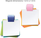 Extra Strong Magnetic Clips for Refrigerator and More, Large Blue, 3-Pack