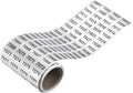 MECCANIXITY 7001 to 8000 Consecutive Number Stickers Inventory Label Black Numbers for Office Warehouse Numbering Classification
