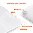 iHealth Nexus Smart Scale for Body Weight Bluetooth, Digital Bathroom Scale Body Fat and Muscle, Body Composition Monitor Health Analyzer for BMI Compatible for iOS & Android Accurate to 0.1lb-White