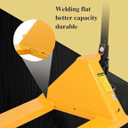 Heavy Duty Pallet Jack - 5500lbs Capacity, 3" Fork Lowered Height, Narrow Aisle Pallet Truck (71.4"), Durable Hydraulic System, 48×21" Fork