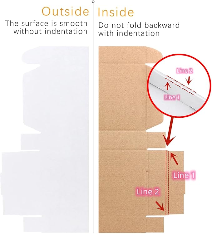 Small White Shipping Boxes for Small Business Pack of 25-7x5x2 inches Cardboard Corrugated Mailer Boxes for Shipping Packaging Craft Gifts Giving Products