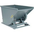 Global Industrial 2 Cu Yd Gray Medium Duty Self Dumping Forklift Hopper