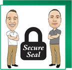 Secure Seal - 9x9x4 Pack of 25 Corrugated Cardboard Packing Shipping Mailing Moving Carton Boxes