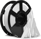 FLASHFORGE Rapid PETG Filament 1.75mm White, Max 600mm/s High Speed Printing, 3D Printer Filament 1kg Spool, Dimensional Accuracy +/- 0.02mm, Fits Most 3D Printers