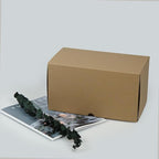 11x6x6 Inches Shipping Boxes Set of 20, Brown Corrugated Cardboard Box Literature Mailer for Packing Small Business