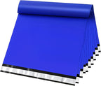 Famagic 200pcs Poly Mailers 12x15.5 Inch Shipping Bags Dark Blue Shipping Envelopes Self Seal Mailers Bags Waterproof and Tear-Proof Packaging Bags