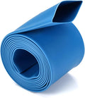 Chanzon 2:1 Ratio 3/8" (10mm) Heat Shrink Tubing 3.3Ft Roll (1M Total Length) Blue Polyolefin Sleeving Wrap Shrinking 2 to 1 1pcs