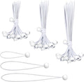 30PCS of 3 Sizes Ball Bungee Cords, 6, 9, 11 Inch Tarp Canopy Bungee Balls, Heavy Duty Tie Down Cord for Shelter, Gazebo, Camping, Tent, Cargo, Holding Wire and Hoses (Ball Size 1 inch)