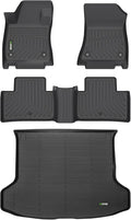 Floor Mats & Cargo Liner Custom for 2019-2025 Infinit QX50 / 2022-2025 QX55 All Weather Protection TPE Heavy Duty Non-Slip Automotive Floor Liners Fits Full Set Accessories, Black
