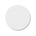 Mighty Line 3.75" Solid Dot Shaped Floor Marking Tape for Safety, Caution, Warning, Heavy-Duty, Peel and Stick, Adhesive Circle Spots, Industrial Quality, White, Pack of 100