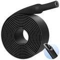 TKDMR 5 Ft 1/2" Heat Shrink Tubing - 3:1 Ratio Marine Grade Heat Shrink,Wire Cable Adhesive Lined Tube Insulation Seal Against Moisture Corrosion and Air Leakage.Black