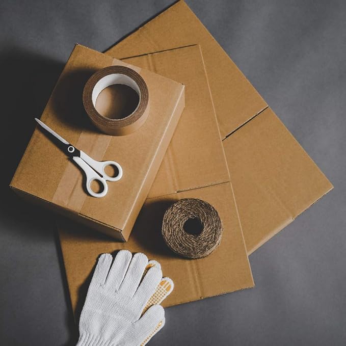 Edenseelake Cardboard Boxes 8 x 6 x 4 inches Small Shipping Boxes, 25 Pack