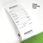 MUNBYN Thermal Receipt Paper 3 1/8 x 230ft, Work for Star Micronics TSP100 TSP143 Epson 80mm Receipt Printer Square POS Register, 80mm Thermal Receipt Paper, BPA Free, 20 Rolls