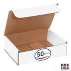 BOX USA Shipping Boxes Small 7"L x 5"W x 2"H, 50-Pack | Corrugated Cardboard Box for Packing, Moving and Storage