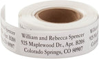 Custom Large Print Address Labels - Set of 200 - White