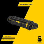 Bungee Cord Elastic Shock Cord 5/16" x 25' Bungee Rope for DIY, Tie Downs, Kayak and Outdoor - Black