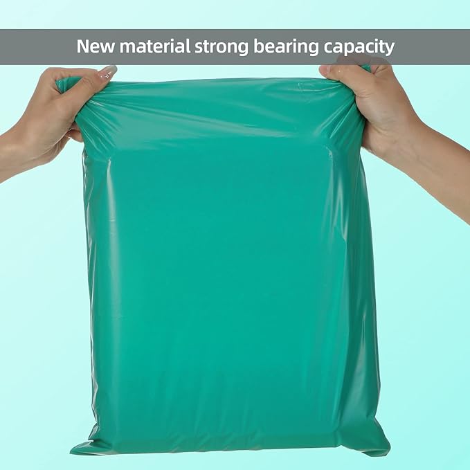 Outus 120 Pcs Poly Mailer Envelope 4 Sizes Shipping Bags Self Adhesive Clasp Envelope Self Adhesive Tear Proof Mailing Covers(8 x 12 In, 10 x 14 In, 13 x 18 In, 15 x 20 in,Bright Green)