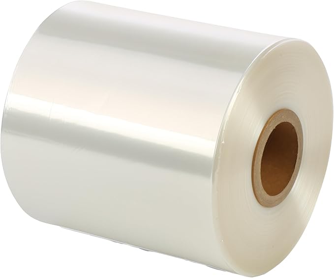 The Boxery Shrink Wrap Film 10" x 42000” (3500’) Heat Wrap POF Centerfold - Polyolefin 75 Gauge - Heavy Duty Grade Heat Shrinkable Film for Packaging - Small Business, Toys, Books, and Much More.