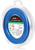 Chanzon 2:1 Ratio 3/16" (5mm) Heat Shrink Tubing 8Ft Roll (2.5M Total Length) Blue Polyolefin Sleeving Wrap Shrinking 2 to 1 1pcs
