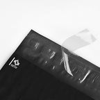 KKBESTPACK 100 Large Poly Mailers 10x13 Shipping Bags for Small Business – Self Sealing Package Envelopes (10 x 13 Pack of 100, Black)