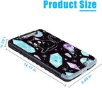 Pattern Design Clipboard with Storage - Heavy Duty Legal Size Clipboard, Ideal for Teachers, Nurses, Office Workers, Contractors, and Kids - 9.5 x 14.2 Inch (Crystal Cat)