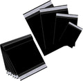 Outus 120 Pcs Poly Mailer Envelope 4 Sizes Shipping Bags Self Adhesive Clasp Envelope Self Adhesive Tear Proof Mailing Covers(8 x 12 In, 10 x 14 In, 13 x 18 In, 15 x 20 in,Black)