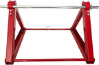Cable Reel Drum Roller Holder Wire Dispenser Cable Rack Fold Spool Holder Dispenser RED B