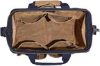Readywares Tool Bag, Heavy Duty Waxed Canvas Bag for Gear, Tools, Supplies and Equipment (12", Tan)