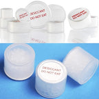 0.5 Gram 2000 Pack Silica Gel Canister, Silica Gel Capsules, Silica Gel Packets, Moisture Absorbers for Food Storage, Food Grade Desiccant Dehumidifiers